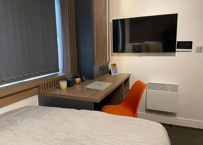 Lovely 1 Bed Studio 2B Near Royal Infirmary And Dmu